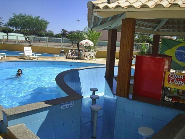 Thermas Place Suite Caldas Novas Com Piscinas Termais Экстерьер фото